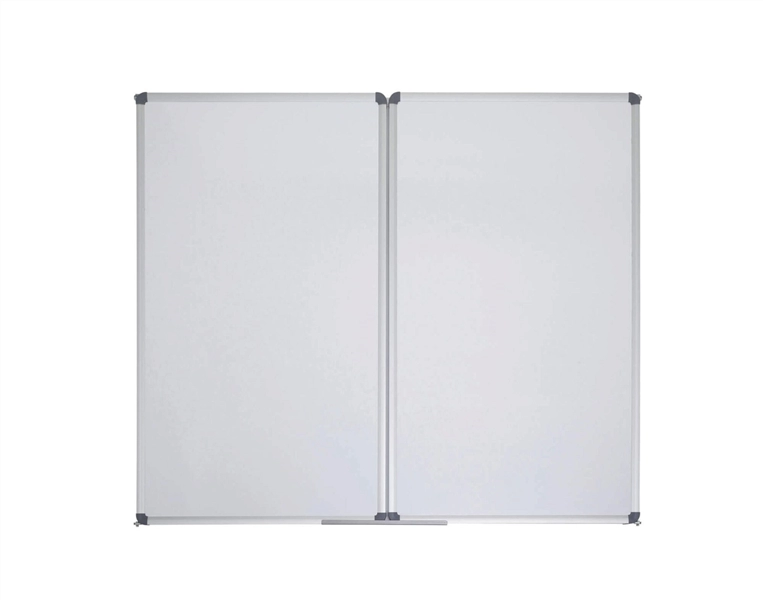 Een Whiteboard meervlakbord standaard 100x120cm grijs koop je bij Meubels and More