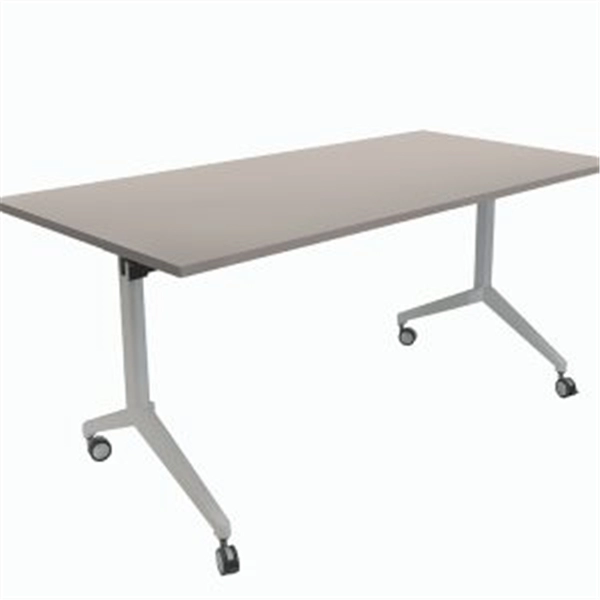 Een Klaptafel verrijdbaar 4 wielen vaste hoogte 75cm koop je bij Meubels and More