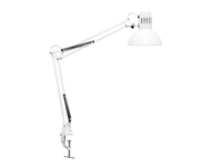 Een Bureaulamp study met tafelklem zilver, wit of zwart koop je bij Meubels and More