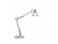 Een Bureaulamp study voet zwart, wit of zilver koop je bij Meubels and More