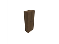 Een Draaideurkast hout Armand 4 legborden 202,1x80x43,2cm met 2 deuren soft-closing koop je bij Meubels and More