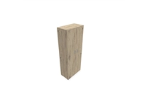 Een Draaideurkast hout Armand 4 legborden 202,1x80x43,2cm met 2 deuren soft-closing koop je bij BeteS