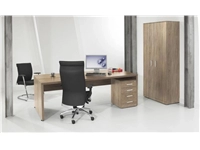 Een Bureau Manage-it 210x90cm Robson eiken koop je bij Meubels and More