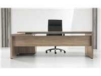 Een L-bureau Manage-it 230x172cm Robson eiken koop je bij Meubels and More