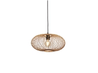 Een Hanglamp Cango bamboe ellips S dia.40x20cm naturel koop je bij Meubels and More