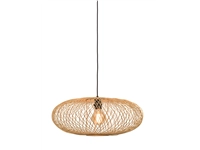 Een Hanglamp Cango bamboe ellips dia.60x25cm naturel koop je bij Meubels and More