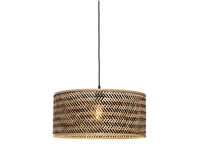 Een Hanglamp Java bamboe rond recht dia. 50xh.22cm zw nat. koop je bij Meubels and More