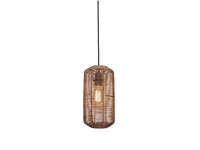 Een Hanglamp Tanami L rotan koker dia.18xh.35cm naturel koop je bij Meubels and More