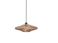 Een Hanglamp Zanzibar S rotan plat dia.40xh.12cm nat. koop je bij Meubels and More