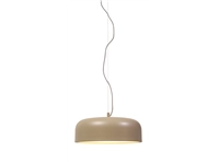 Een Hanglamp aluminum Marseille rond dia.48.5xh.17.5cm zand koop je bij Meubels and More