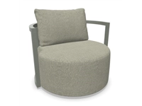 Loungestoel Kav stof Camira Xtreme