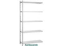 Een Magazijnstelling gegalvaniseerd aanbouwrek 220x100x40 koop je bij Meubels and More