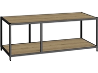 Een Flexwall frame 1 OH 46x119x43cm met 2-vaks en 2 legborden koop je bij Meubels and More