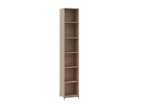 Een Flexwall openkast 6 OH eiken YT-09A op metalen 4-poots sokkel 40x244x43cm koop je bij Meubels and More