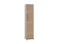 Een Flexwall kast 5 OH eiken YT-09A op metalen 4-poots sokkel 40x204x43cm met 1x draaideur koop je bij Meubels and More