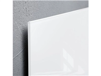 Glas-magneetbord Artverum 480x480x15mm super wit