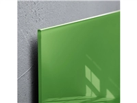 Een Glas-magneetbord Artverum 480x480x15mm groen koop je bij Meubels and More