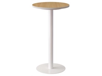 Een Statafel easydesk rond 60cm beuken-wit koop je bij Meubels and More