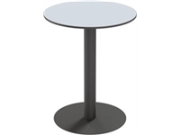 Een Tuintafel cross rond 60cm grijs koop je bij Meubels and More