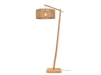 Een Vloerlamp Iguazu bamboe jute naturel h.176cm kap 50x22cm naturel S koop je bij Meubels and More