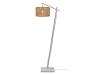 Een Vloerlamp Java S bamboe wit h.150cm kap dia.32xh.18cm nat. koop je bij Meubels and More