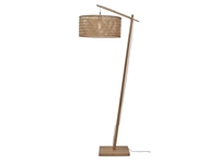 Een Vloerlamp Java bamboe nat h.176cm kap dia.50xh.22cm nat. koop je bij Meubels and More