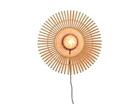 Een Wandlamp Bromo bamboe rond dia.40x18cm naturel S koop je bij Meubels and More