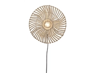 Een Wandlamp Zanzibar S rotan plat dia.40xh.12cm wit koop je bij Meubels and More