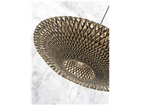 Een Hanglamp Bali bamboe horiz 60x15cm zwart naturel M koop je bij Meubels and More