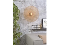 Een Wandlamp Cango bamboe ellips dia.60x25cm naturel koop je bij Meubels and More