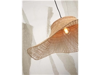 Een Hanglamp Ibiza bamboe wavy dia.50xh.15cm naturel S koop je bij Meubels and More