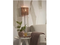 Een Wandlamp Iguazu jute halfrond h.22x25cm naturel S koop je bij Meubels and More