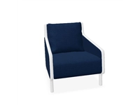 Loungestoel Isola stof Camira Xtreme