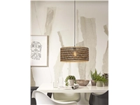 Een Hanglamp Java bamboe rond recht dia. 50xh.22cm zw nat. koop je bij Meubels and More