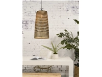 Een Hanglamp Kalimantan bamboe taps dia.37xh.66cm L koop je bij Meubels and More