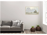 Een Wanddecoratie Art Facsimile 008 118x70cm Forex met blanke lijst koop je bij Meubels and More