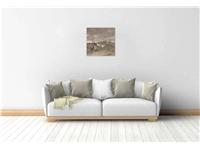 Een Wanddecoratie Art Facsimile 035 74x74cm Forex met blanke lijst koop je bij Meubels and More