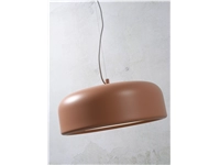 Een Hanglamp aluminum Marseille rond dia.48.5xh.17.5cm terra koop je bij Meubels and More