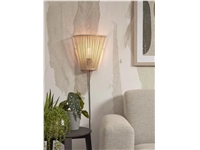 Een Wandlamp Merapi bamboe tapered 30xh.30cm naturel koop je bij Meubels and More