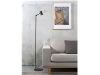 Een Vloerlamp ijzer Montreux h.149.5cm LED 5W tube h.11x5.5cm zwart koop je bij Meubels and More