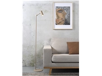 Een Vloerlamp ijzer Montreux h.149.5cm LED 5W tube h.11x5.5cm zand koop je bij Meubels and More