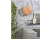 Een Wandlamp Palawan bamboe 40x15cm naturel S koop je bij Meubels and More