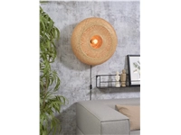 Een Wandlamp Palawan bamboe 60x15cm naturel L koop je bij Meubels and More