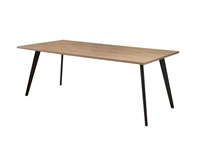 Een Vergadertafel Real rechtblad 120-200cm op 4 poten koop je bij Meubels and More