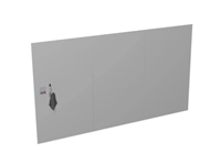 Een Sharp Wall whiteboard of krijtbord rechte hoek witte rand magnetische montage koop je bij Meubels and More