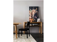 Een Wanddecoratie Lioness 70x118cm RVS koop je bij Meubels and More