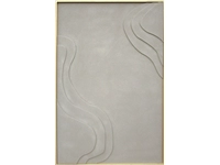 Een Wanddecoratie Rice Fields From Above II in Shadow White 98x148cm Relief koop je bij Meubels and More