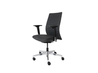 Een Bureaustoel Stripe Charcoal koop je bij Meubels and More