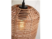 Een Hanglamp Tanami S rotan koker dia.18xh.25cm naturel koop je bij Meubels and More