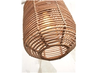 Een Hanglamp Tanami L rotan koker dia.18xh.35cm naturel koop je bij Meubels and More